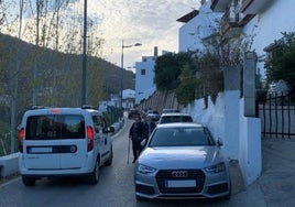 Imagen de la zona donde se ejecutará el sendero peatonal.