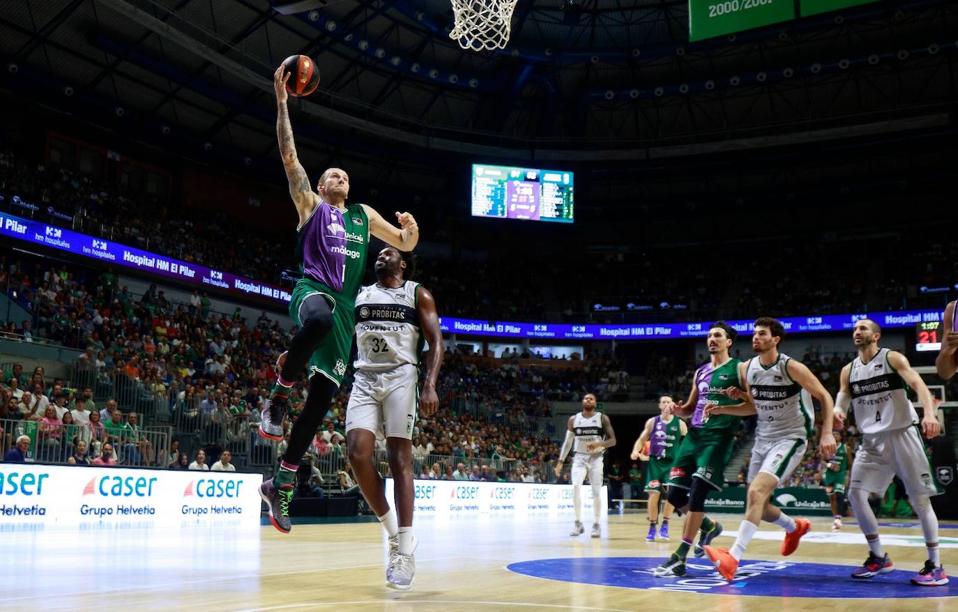 El Unicaja- Joventut, en imágenes