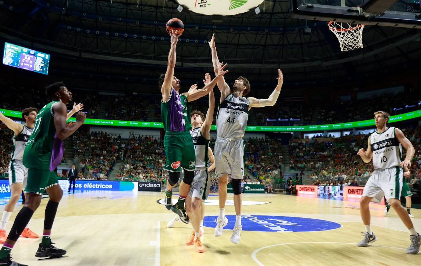 El Unicaja- Joventut, en imágenes