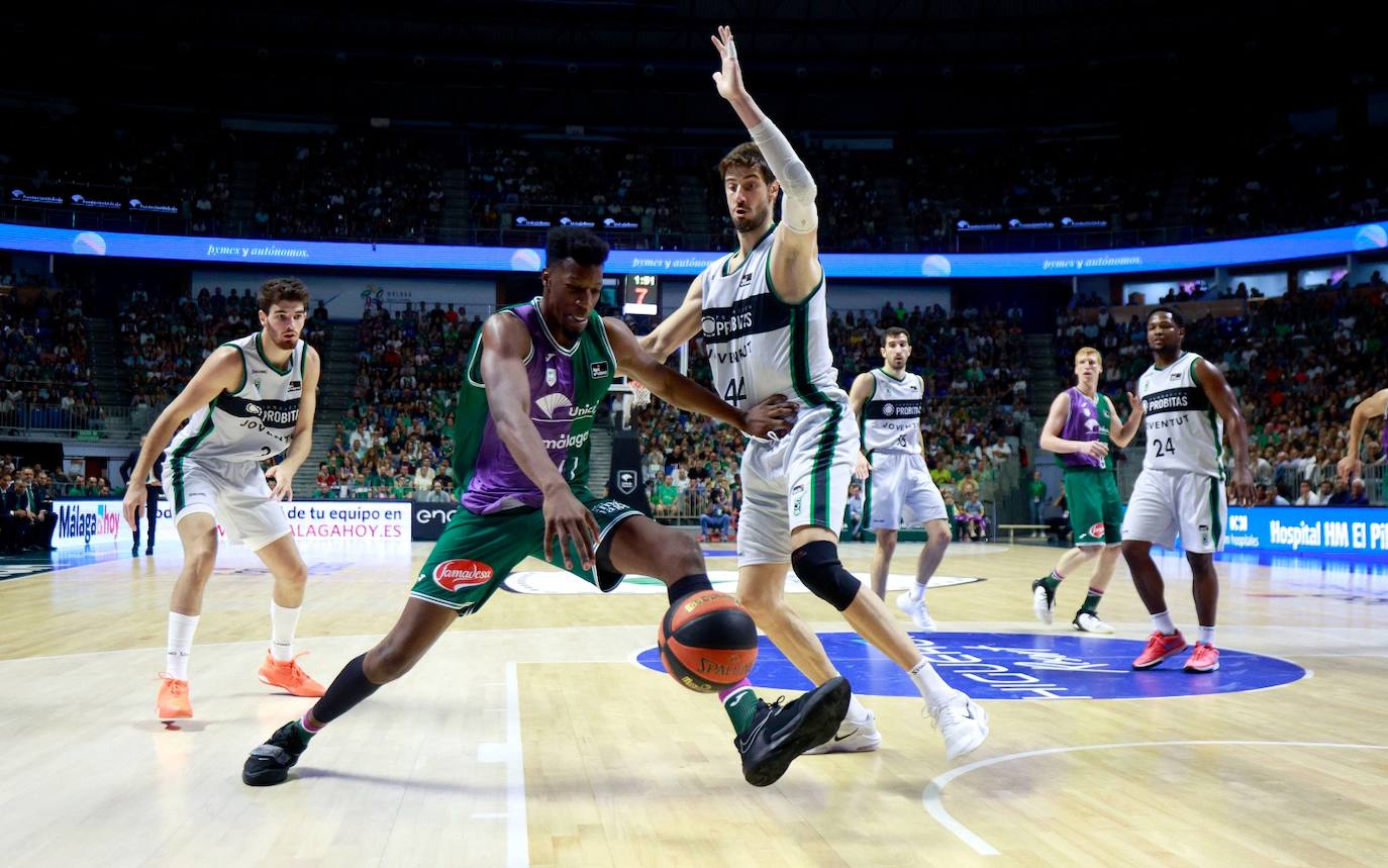 El Unicaja- Joventut, en imágenes