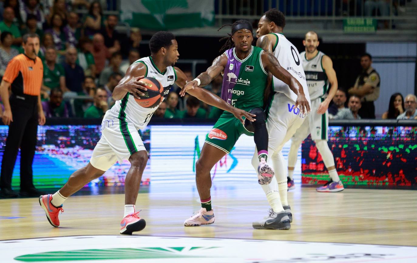 El Unicaja- Joventut, en imágenes