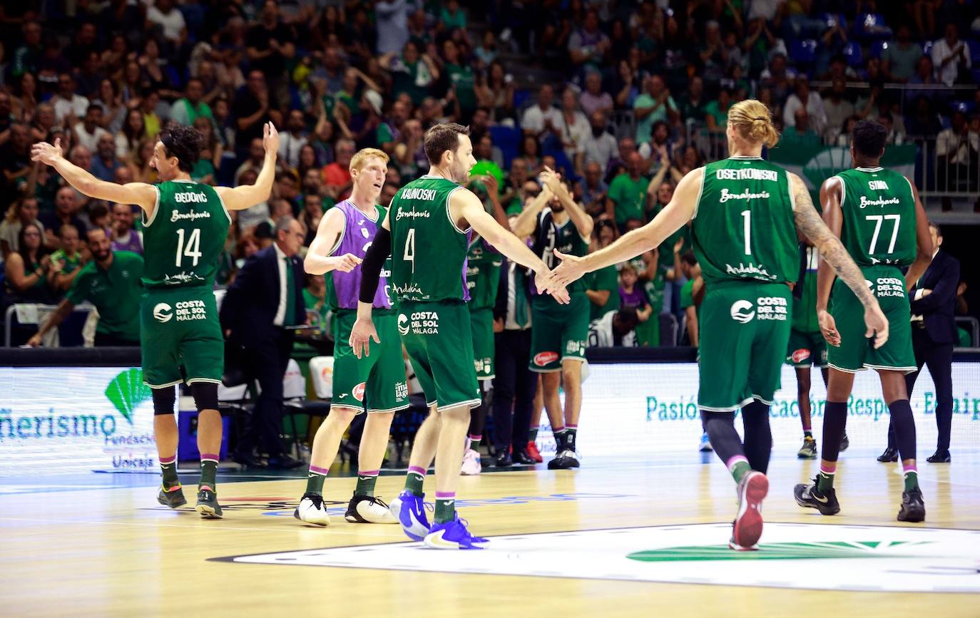 El Unicaja- Joventut, en imágenes