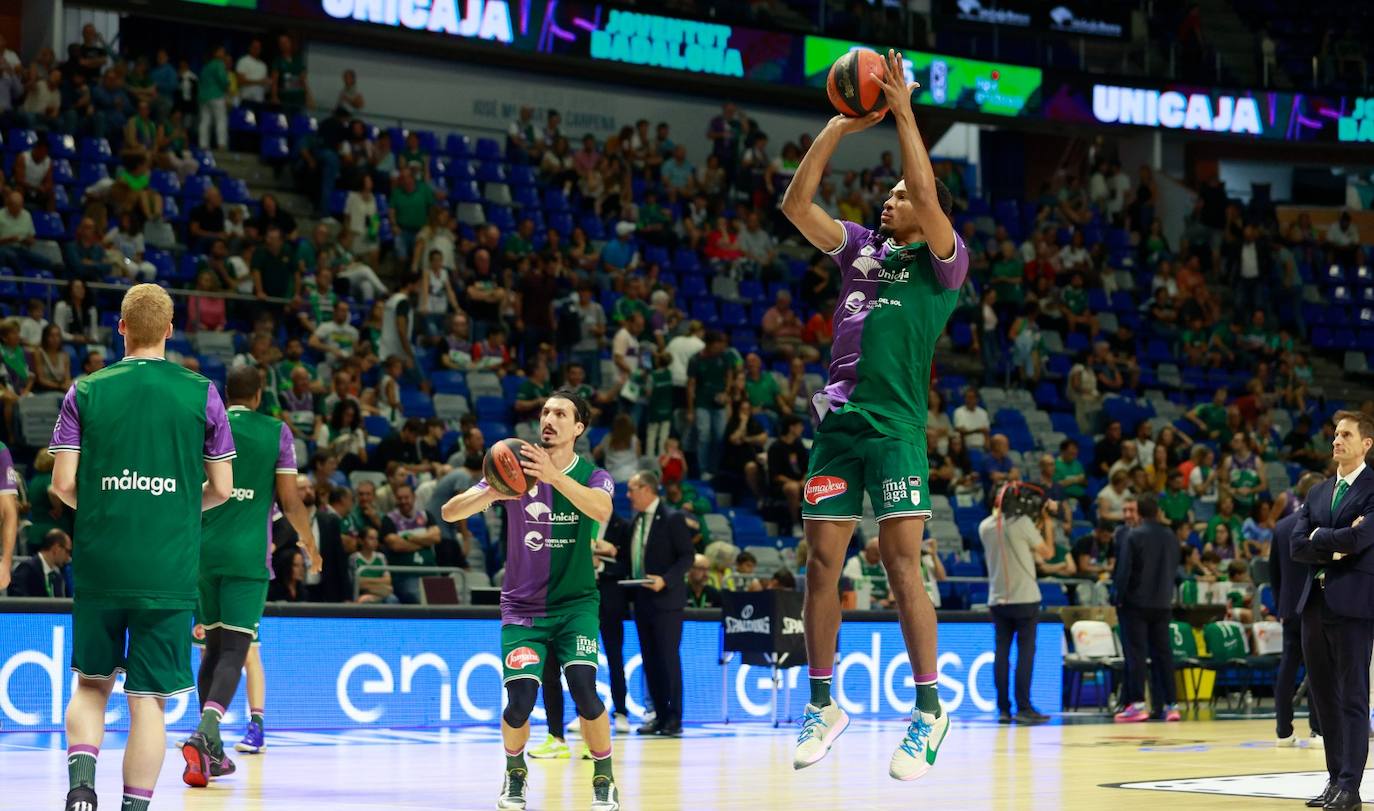 El Unicaja- Joventut, en imágenes