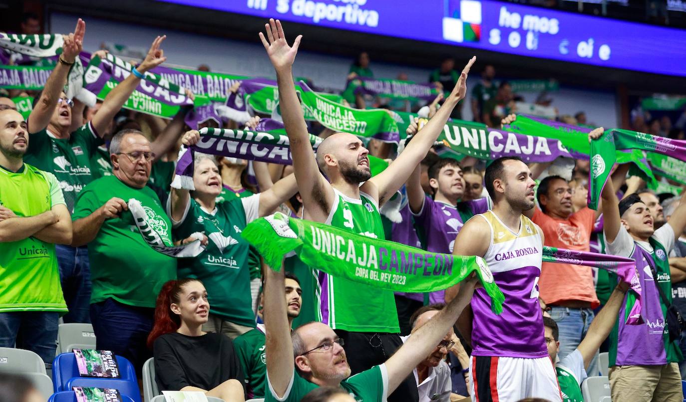 El Unicaja- Joventut, en imágenes