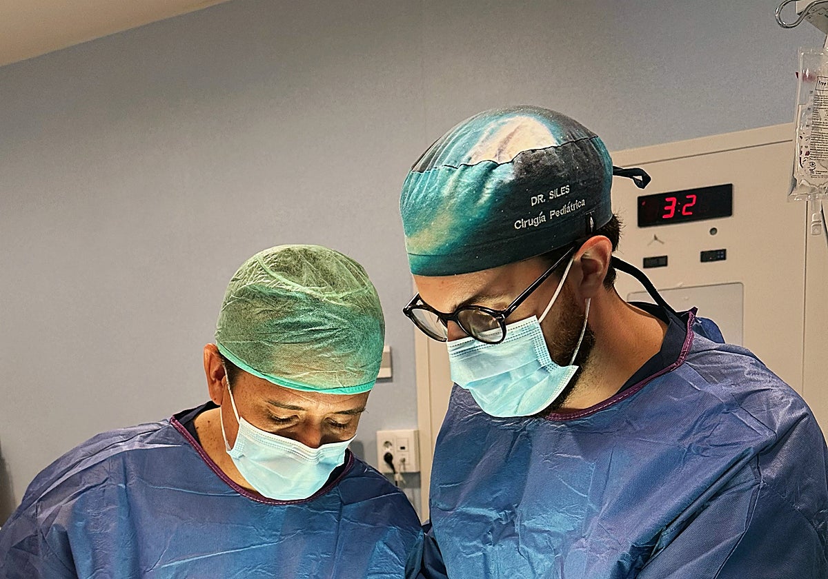 El equipo de Cirugía Pediátrica de Quirónsalud Málaga