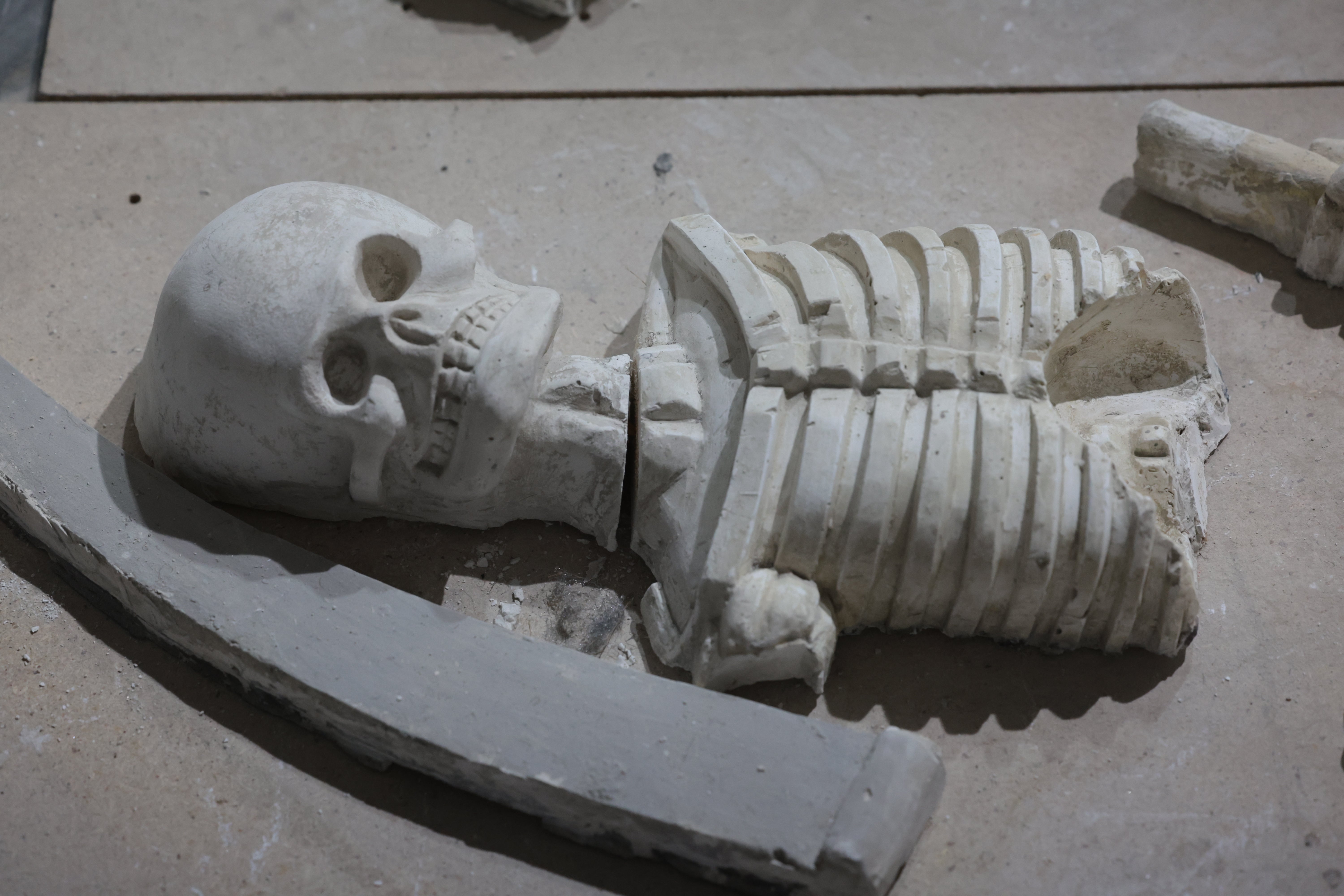 Restauración de la cripta del santuario de la Victoria