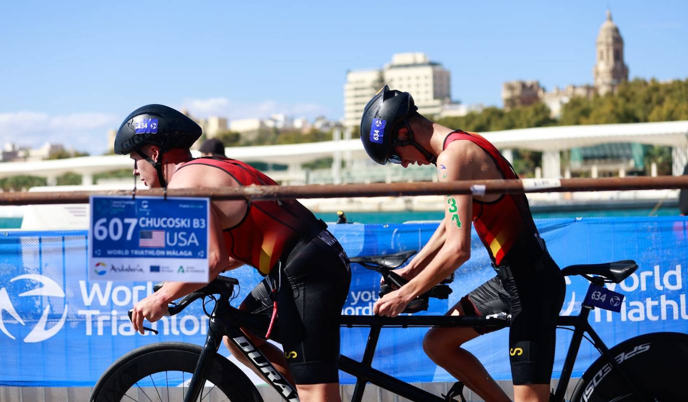 Las mejores fotos de la Copa del Mundo de Triatlón Paralímpico disputada en Málaga