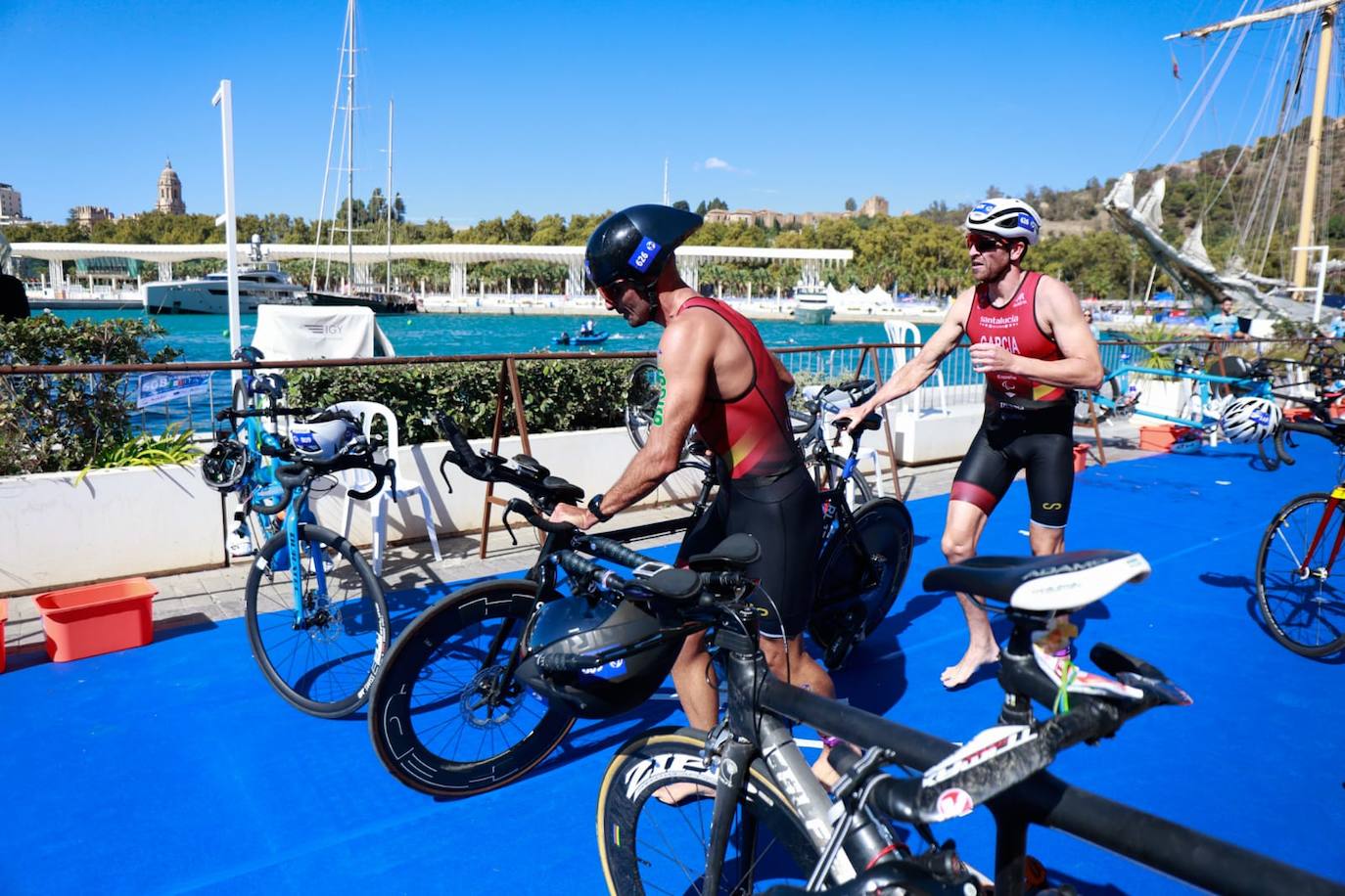 Las mejores fotos de la Copa del Mundo de Triatlón Paralímpico disputada en Málaga