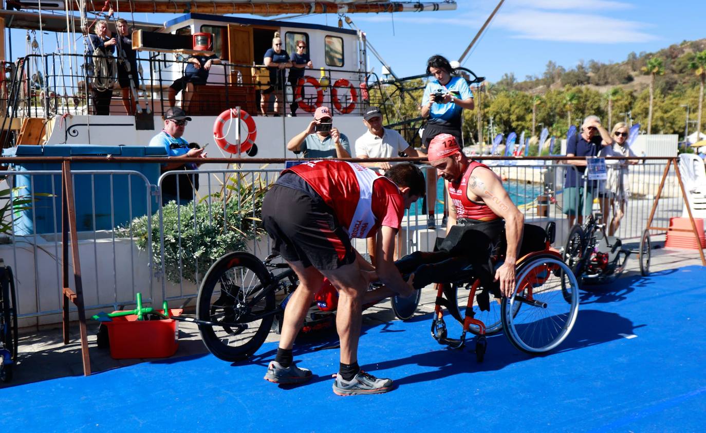 Las mejores fotos de la Copa del Mundo de Triatlón Paralímpico disputada en Málaga