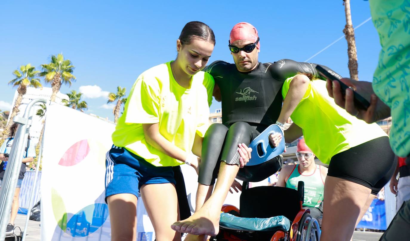 Las mejores fotos de la Copa del Mundo de Triatlón Paralímpico disputada en Málaga