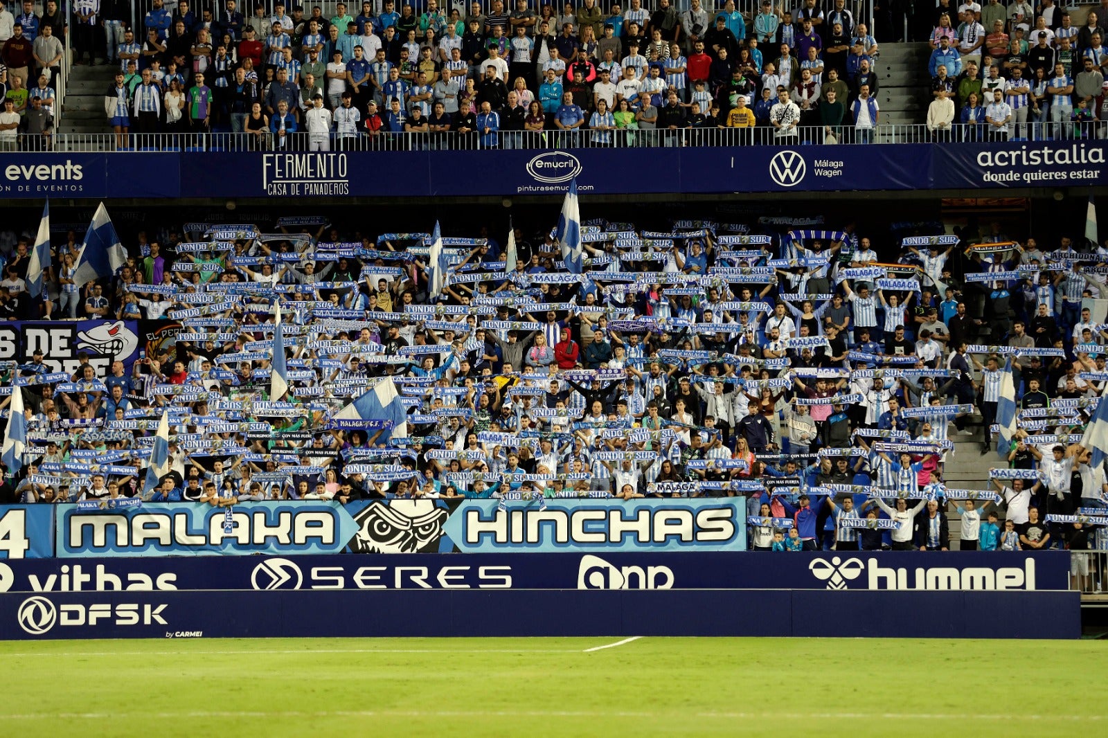 Las mejores imágenes del Málaga - Real Madrid Castilla