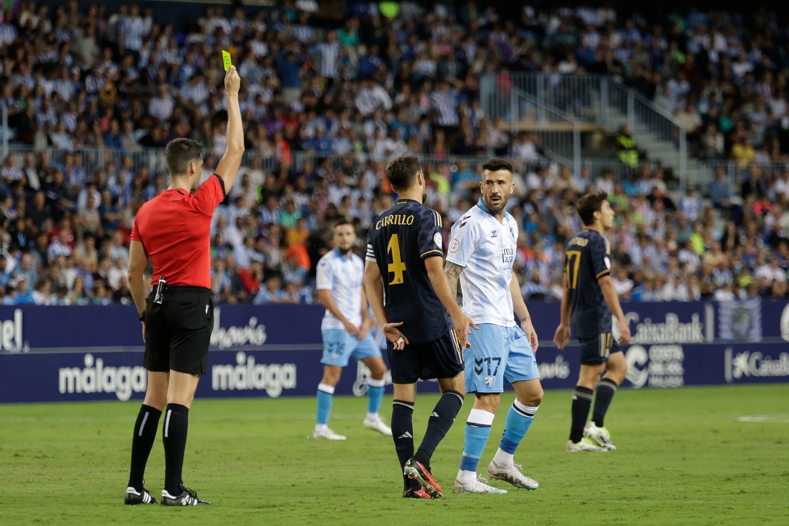 Las mejores imágenes del Málaga - Real Madrid Castilla