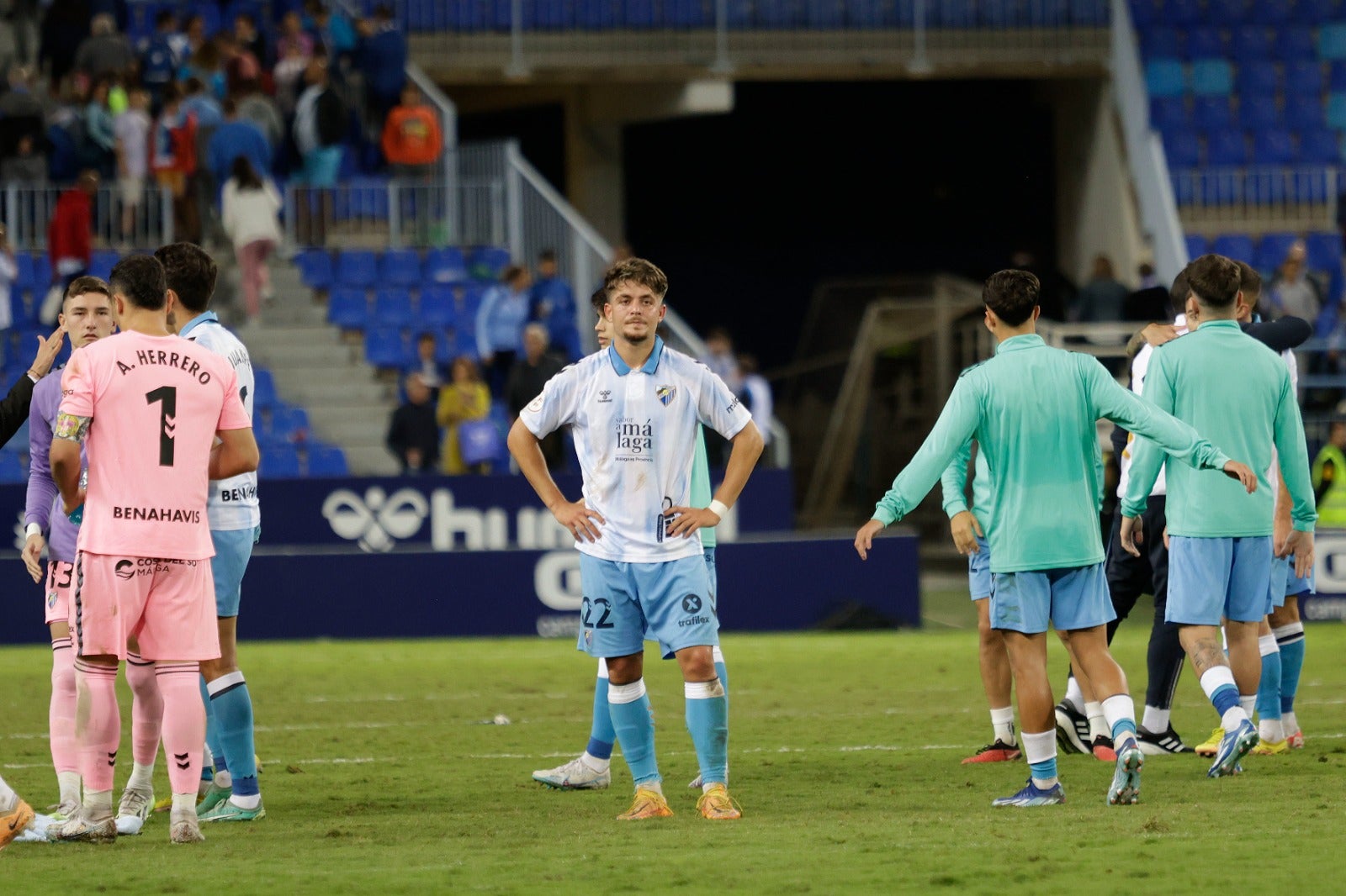 Las mejores imágenes del Málaga - Real Madrid Castilla