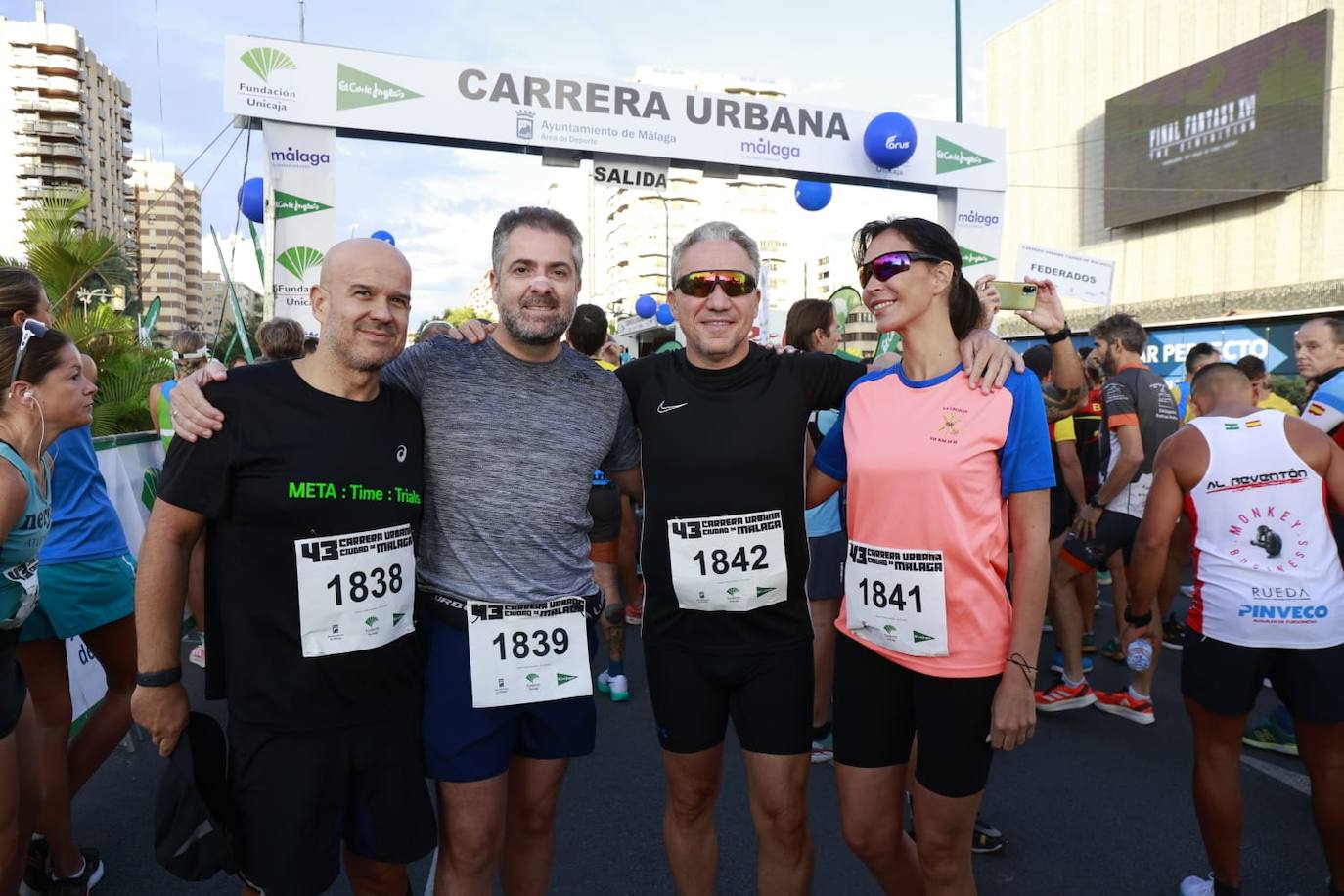 Las mejores fotos de la Carrera Urbana Ciudad de Málaga 2023