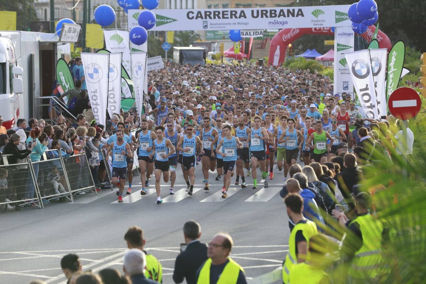 Las mejores fotos de la Carrera Urbana Ciudad de Málaga 2023