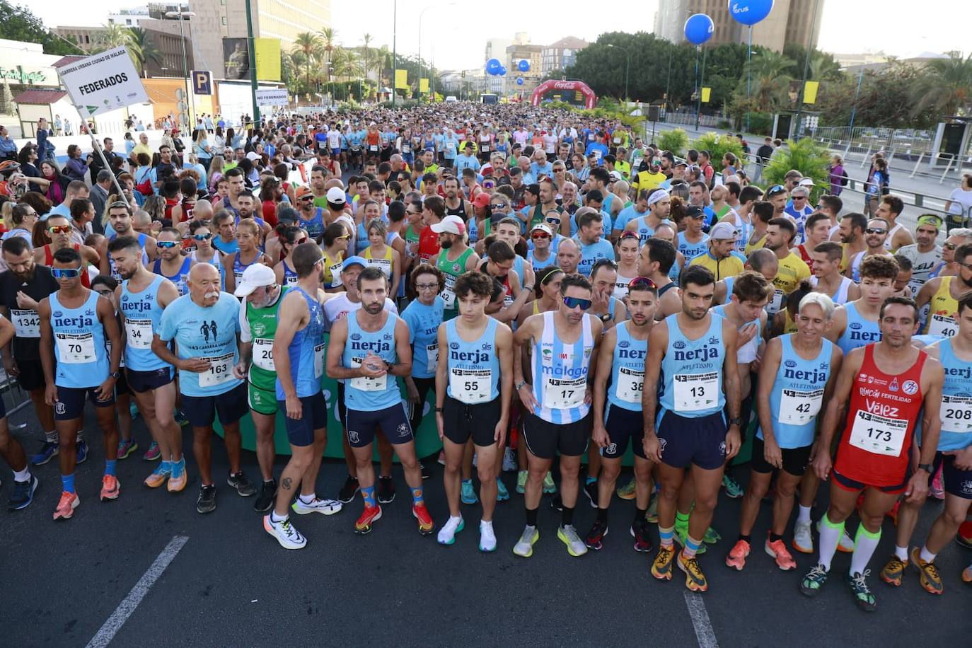 Las mejores fotos de la Carrera Urbana Ciudad de Málaga 2023