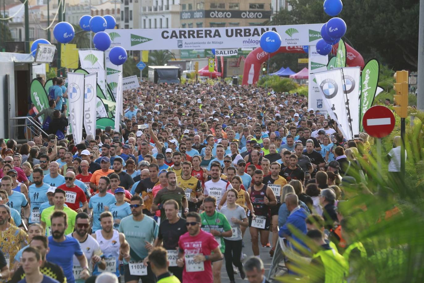 Las mejores fotos de la Carrera Urbana Ciudad de Málaga 2023