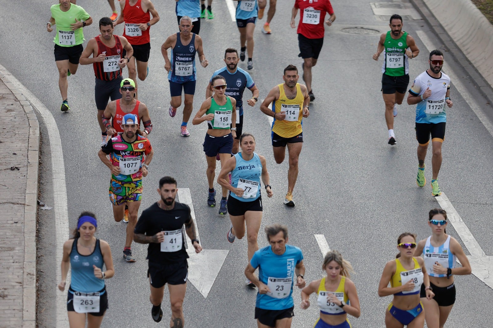 Las mejores fotos de la Carrera Urbana Ciudad de Málaga 2023