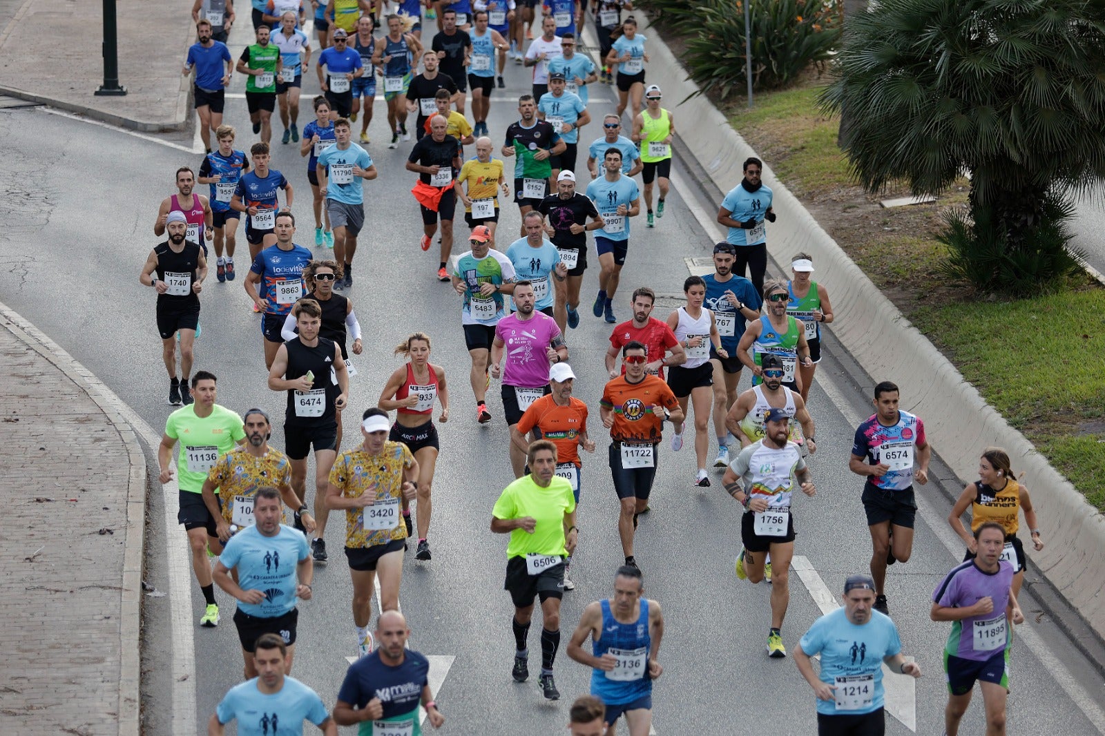 Las mejores fotos de la Carrera Urbana Ciudad de Málaga 2023