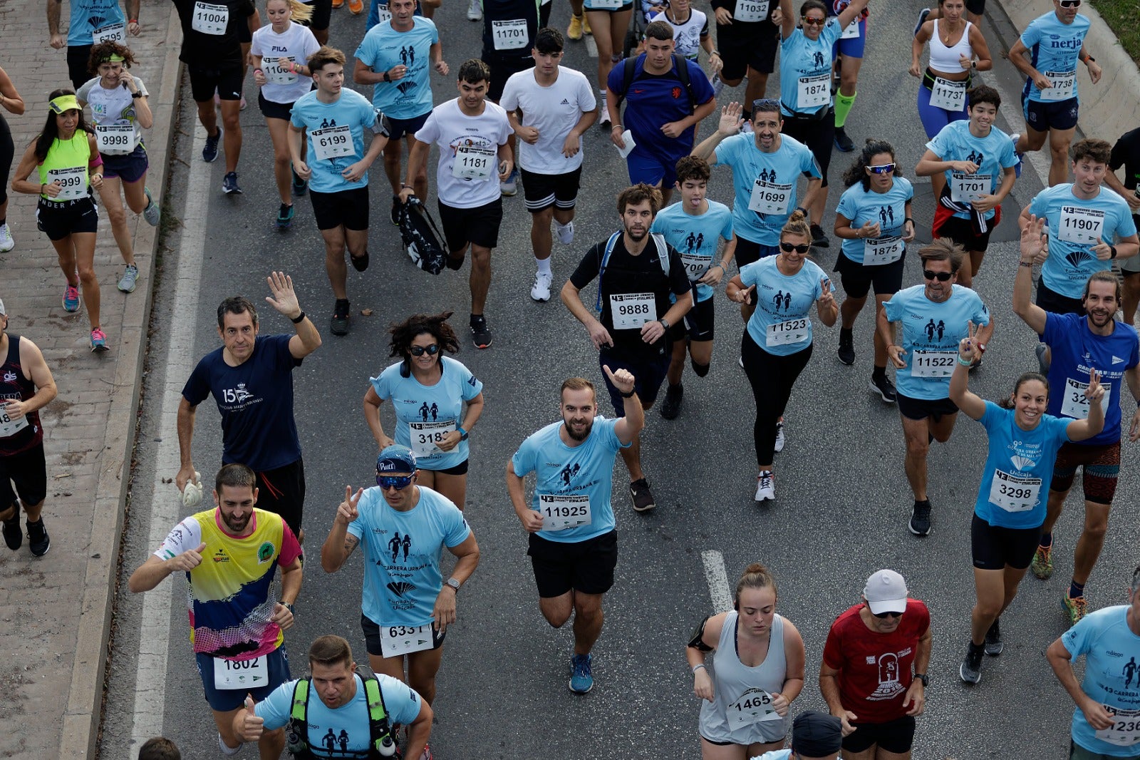 Las mejores fotos de la Carrera Urbana Ciudad de Málaga 2023