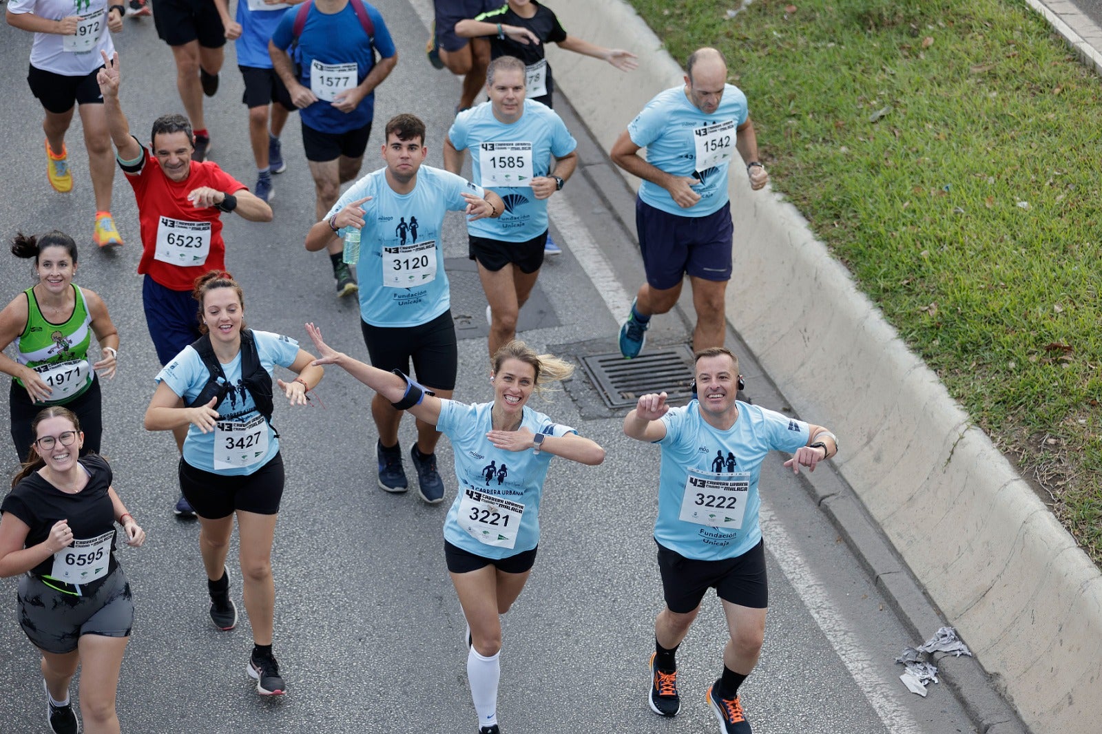 Las mejores fotos de la Carrera Urbana Ciudad de Málaga 2023