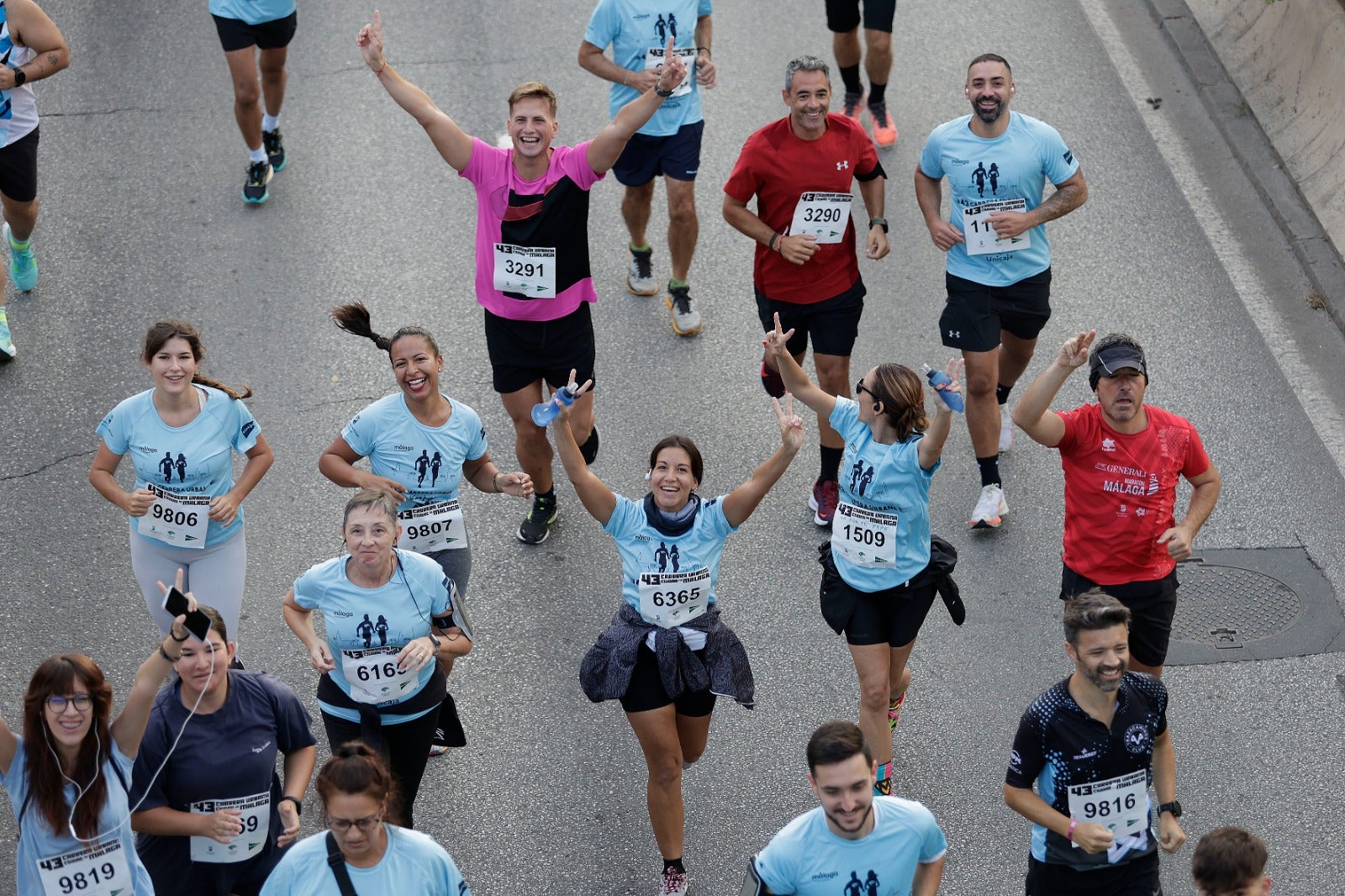 Las mejores fotos de la Carrera Urbana Ciudad de Málaga 2023