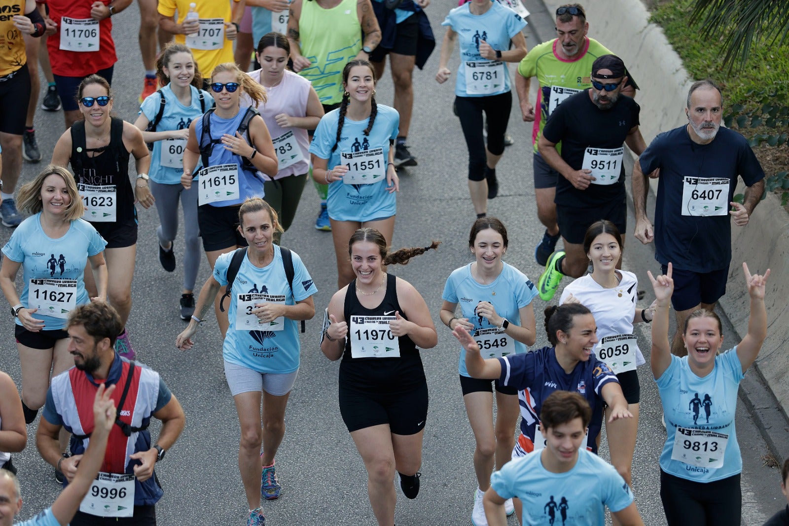 Las mejores fotos de la Carrera Urbana Ciudad de Málaga 2023