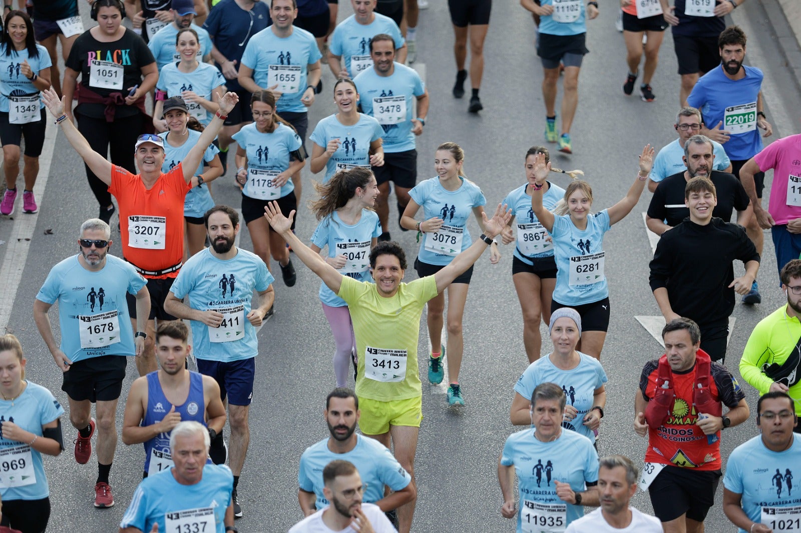 Las mejores fotos de la Carrera Urbana Ciudad de Málaga 2023