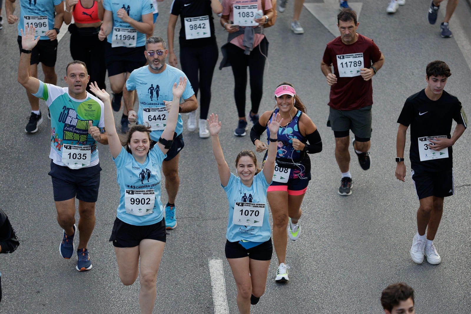 Las mejores fotos de la Carrera Urbana Ciudad de Málaga 2023