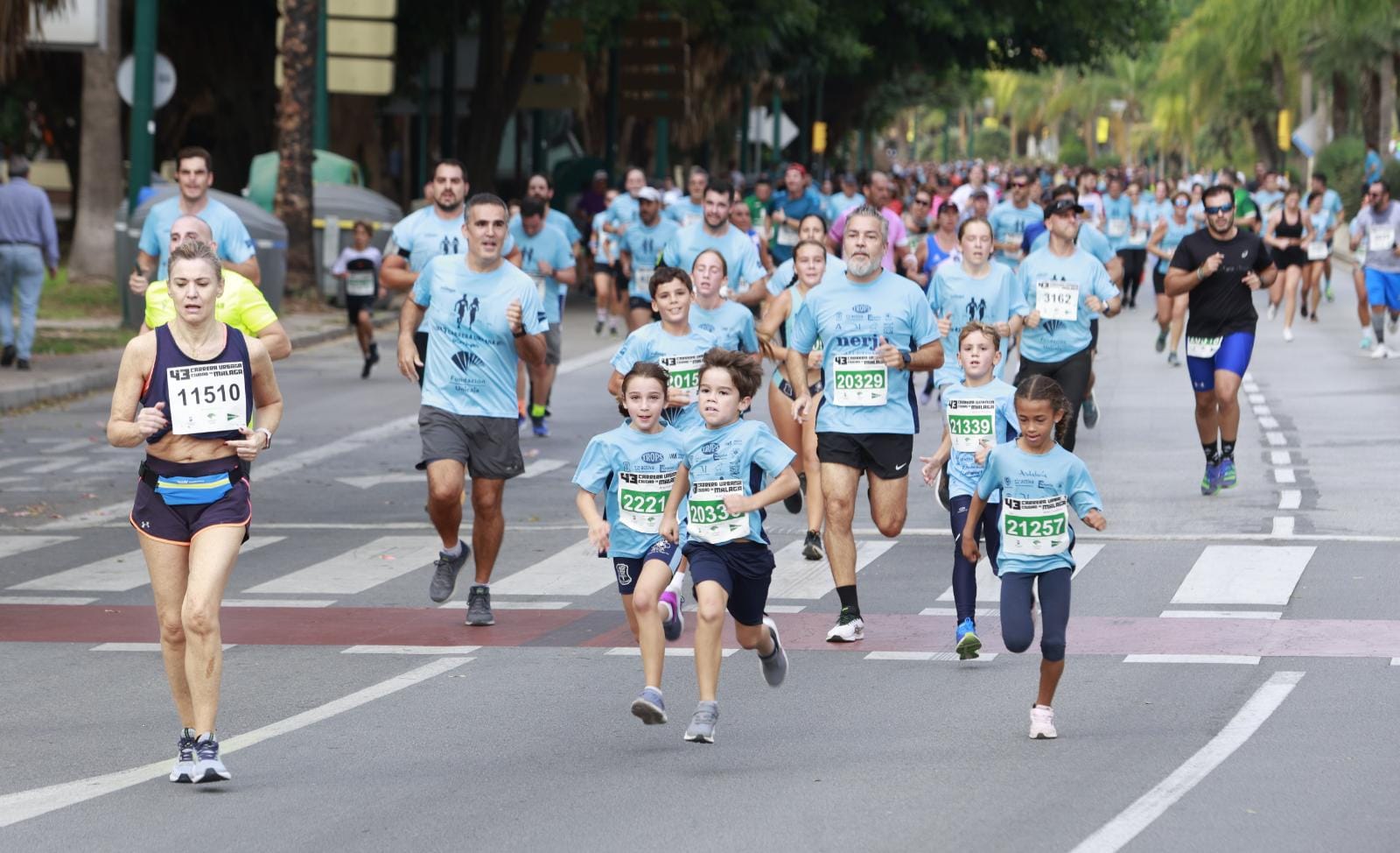 Las mejores fotos de la Carrera Urbana Ciudad de Málaga 2023