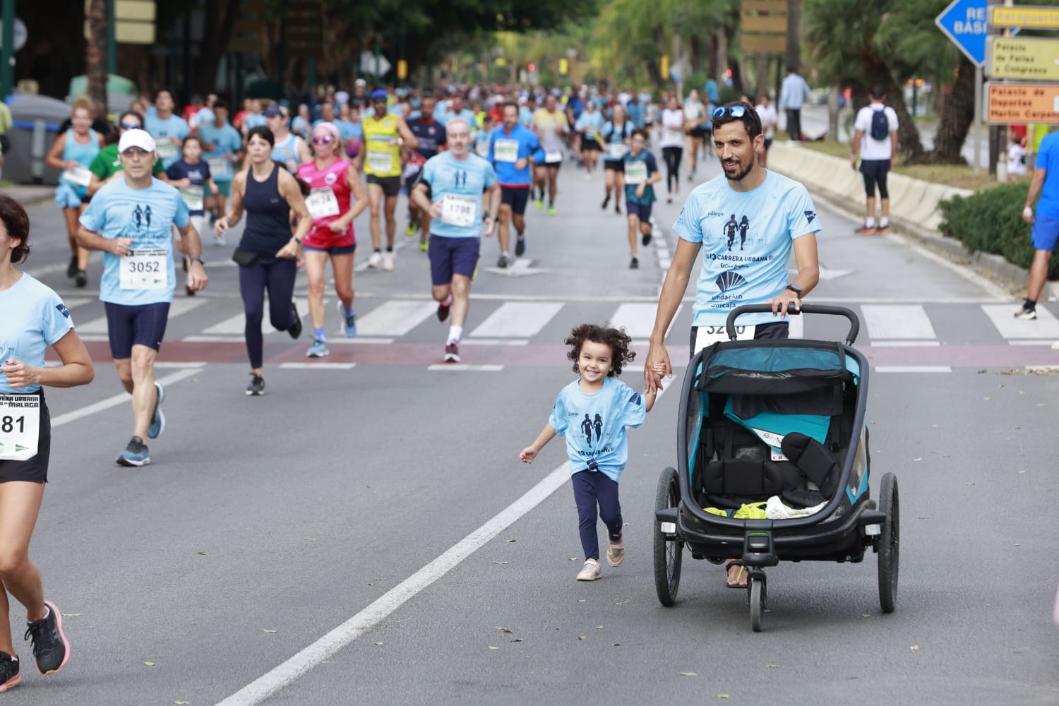 Las mejores fotos de la Carrera Urbana Ciudad de Málaga 2023