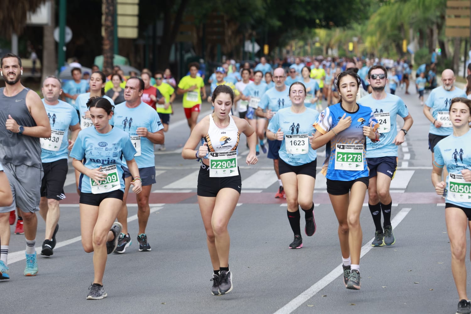 Las mejores fotos de la Carrera Urbana Ciudad de Málaga 2023