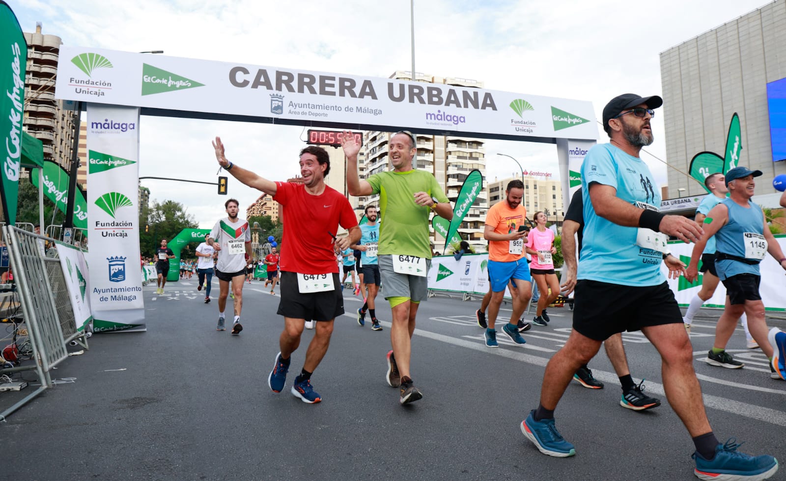 Las mejores fotos de la Carrera Urbana Ciudad de Málaga 2023