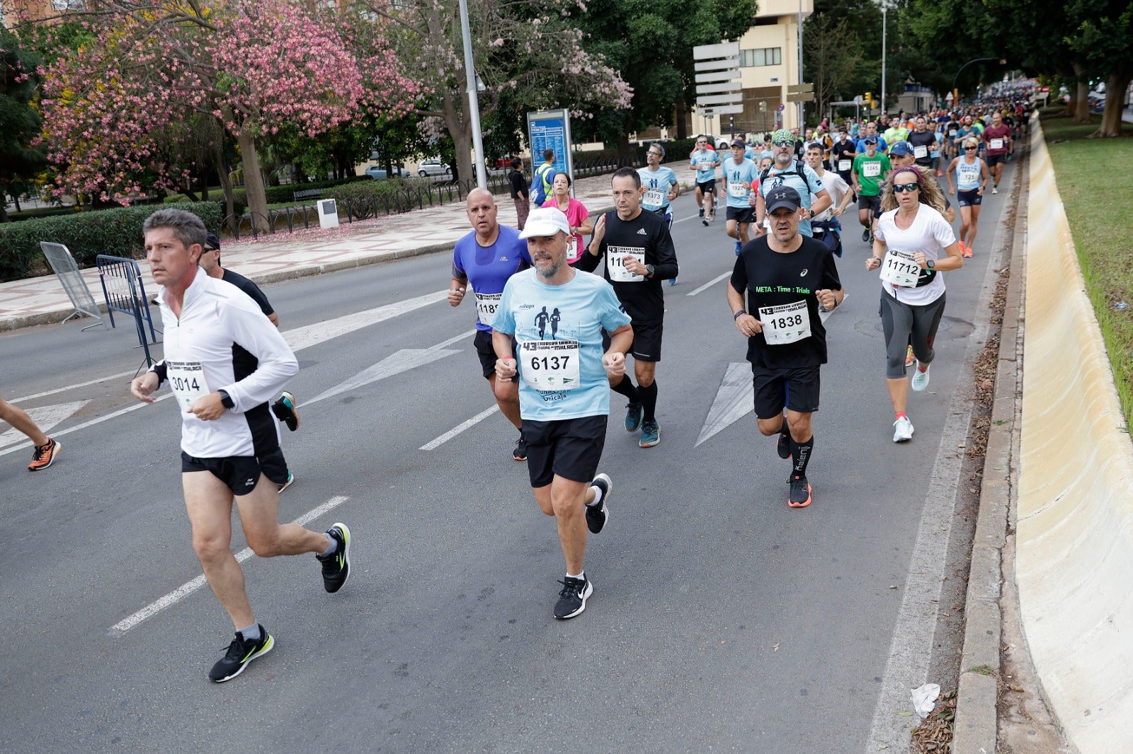 Las mejores fotos de la Carrera Urbana Ciudad de Málaga 2023