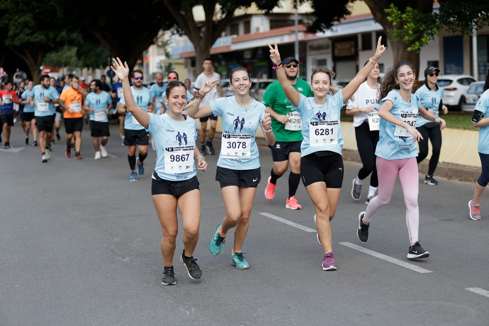 Las mejores fotos de la Carrera Urbana Ciudad de Málaga 2023