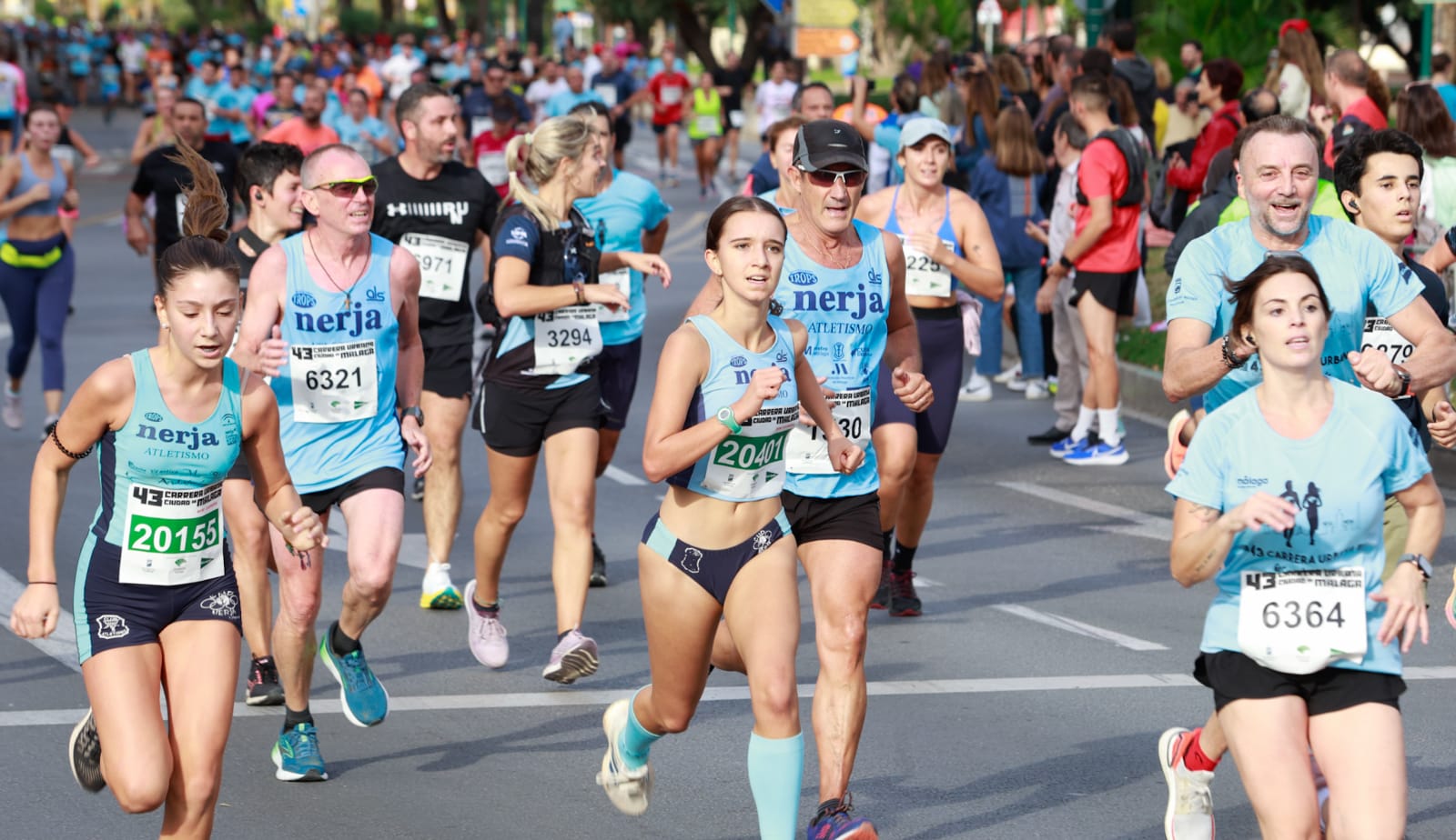 Las mejores fotos de la Carrera Urbana Ciudad de Málaga 2023