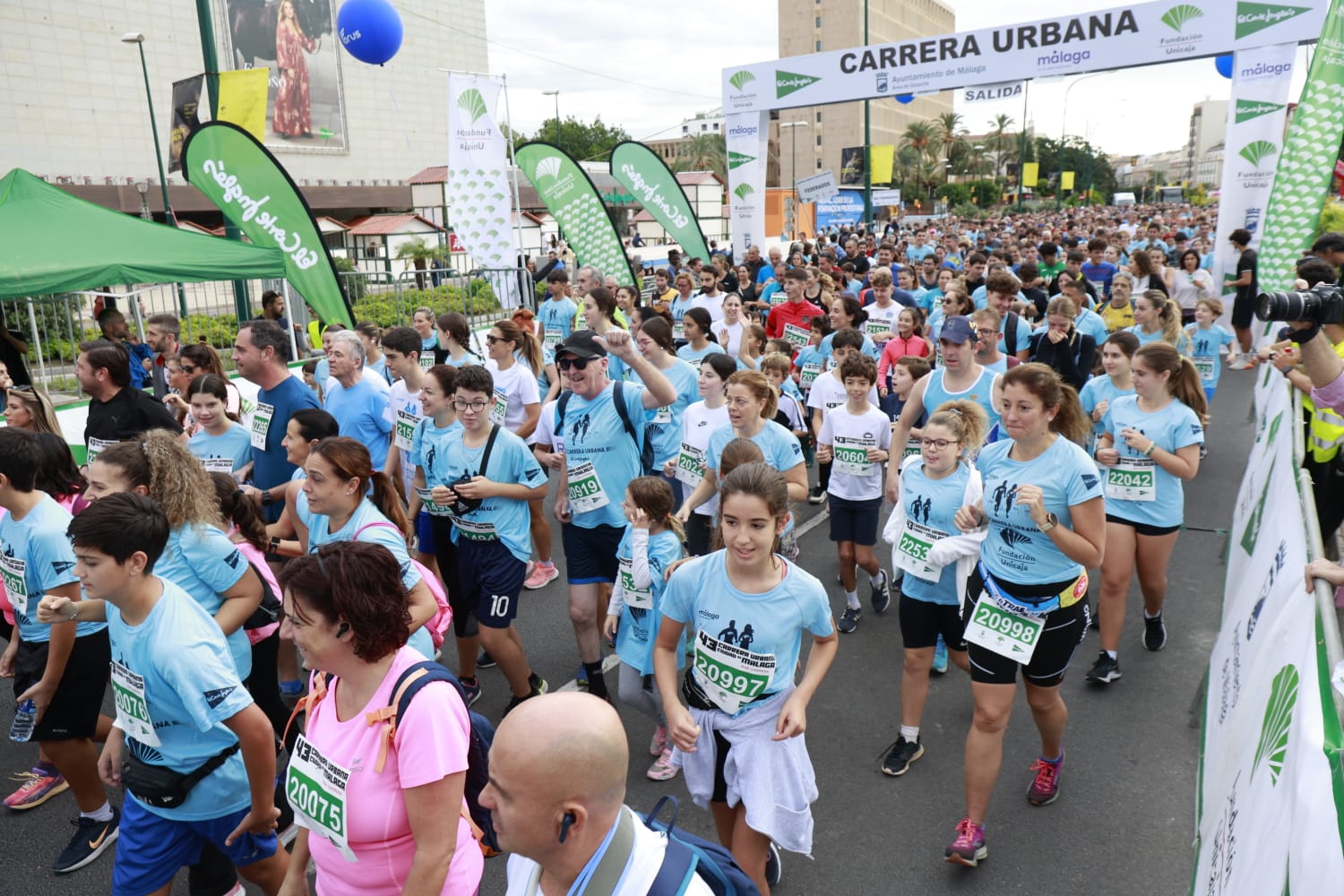 Las mejores fotos de la Carrera Urbana Ciudad de Málaga 2023