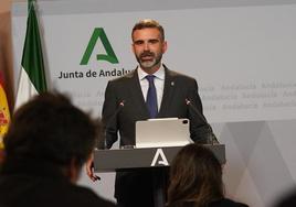 Ramón Fernández-Pacheco, portavoz del Gobierno andaluz.