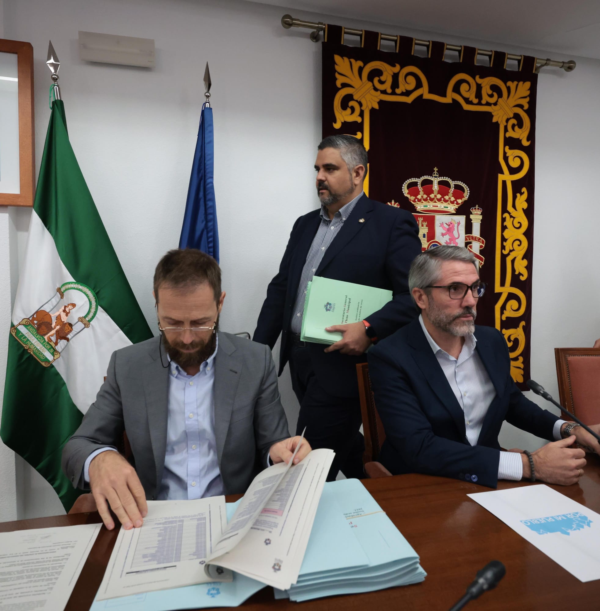 Pleno en el Ayuntamiento de Mijas