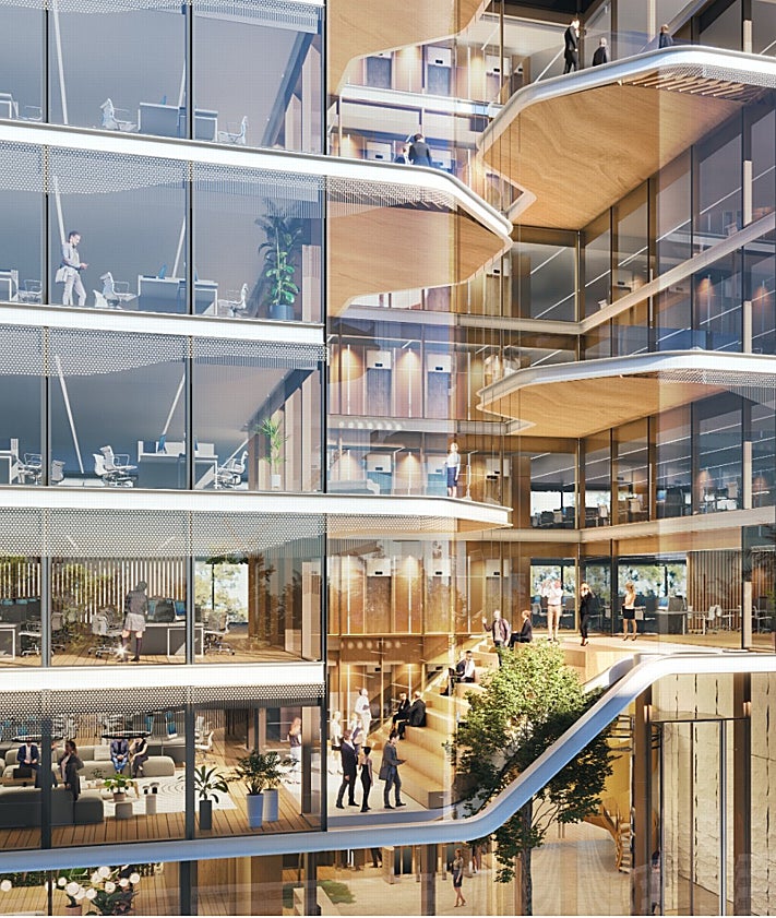 Imagen secundaria 2 - Así son los nuevos edificios de oficinas que meten a Málaga en la liga de las grandes ciudades