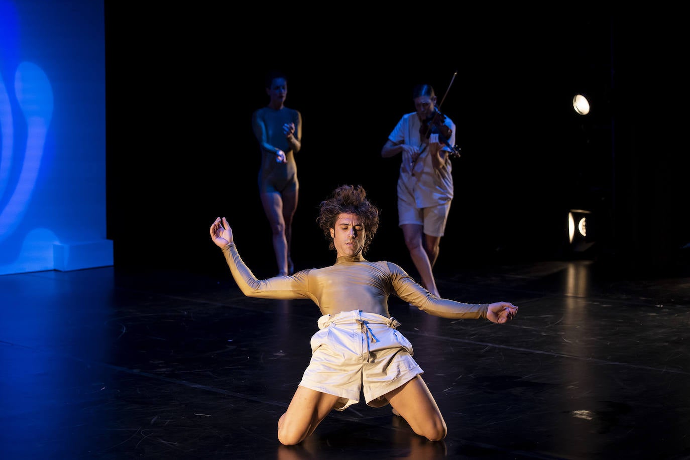 &#039;El curso de la vida&#039; de David Segura en el Teatro Echegaray, en imágenes