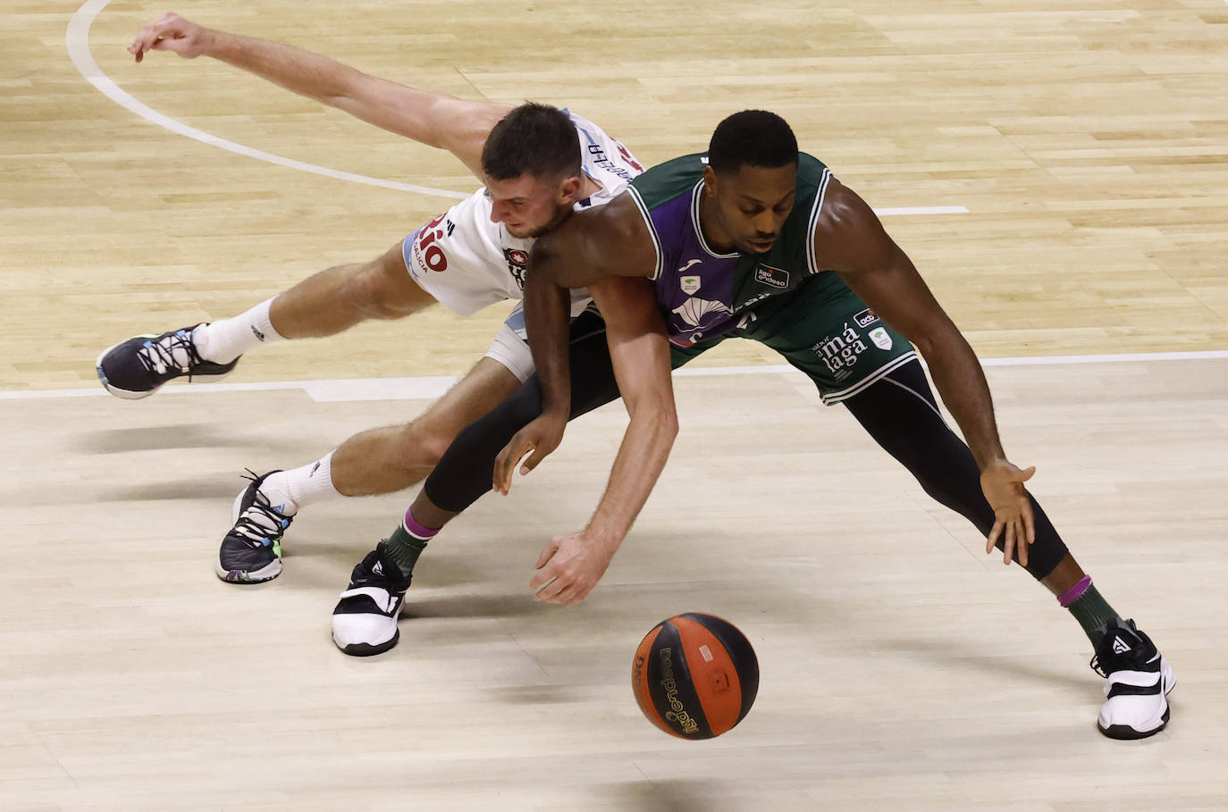 El Unicaja-Río Breogán, en imágenes