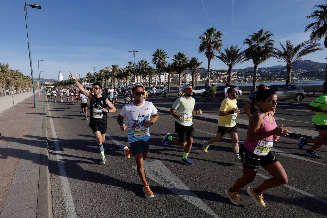 Toroitich pulveriza el récord de la Media Maratón de Málaga, con un registro de 59:13, más de un minuto menos que la plusmarca alcanzada en 2022.