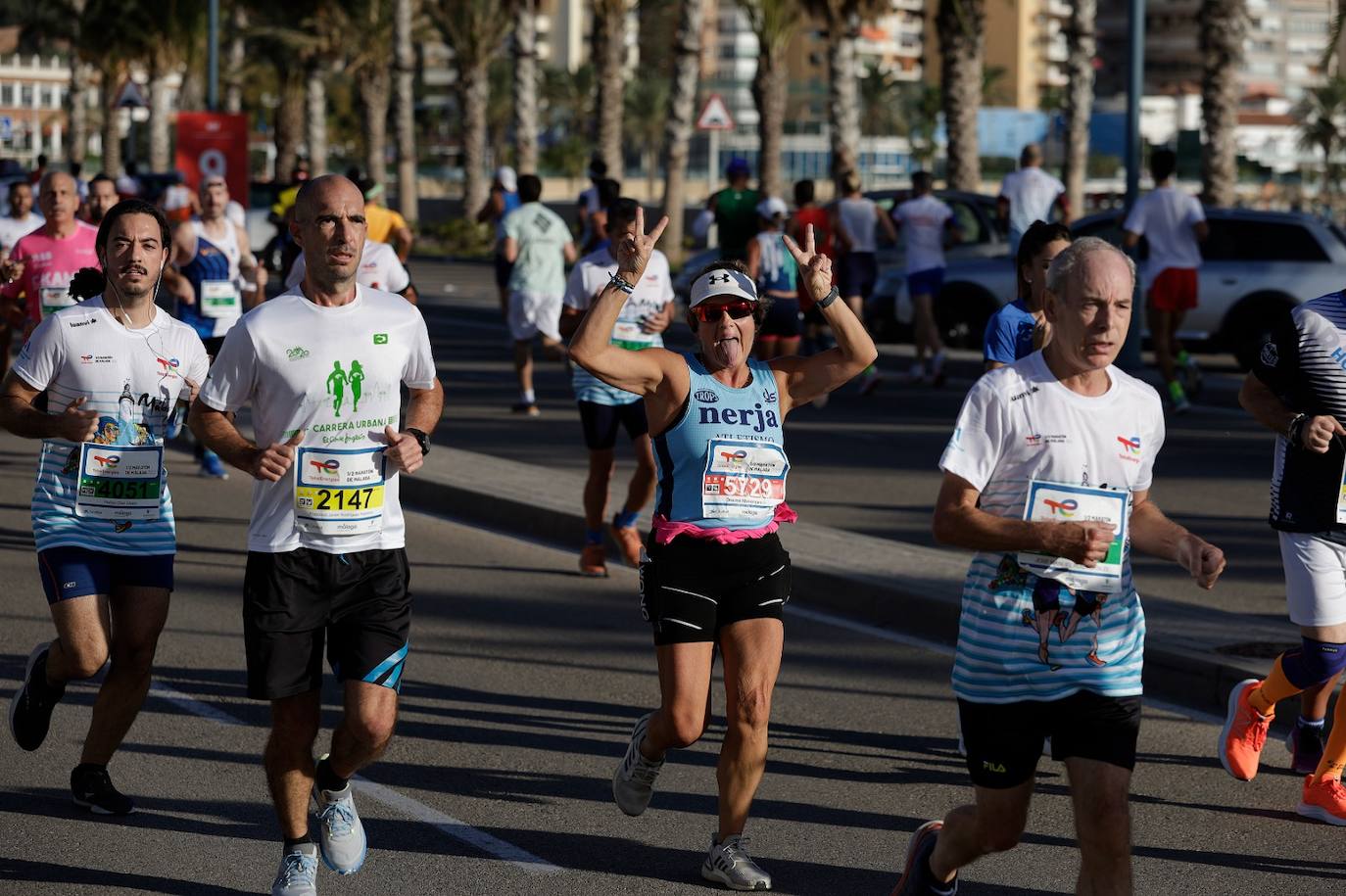 Toroitich pulveriza el récord de la Media Maratón de Málaga, con un registro de 59:13, más de un minuto menos que la plusmarca alcanzada en 2022.