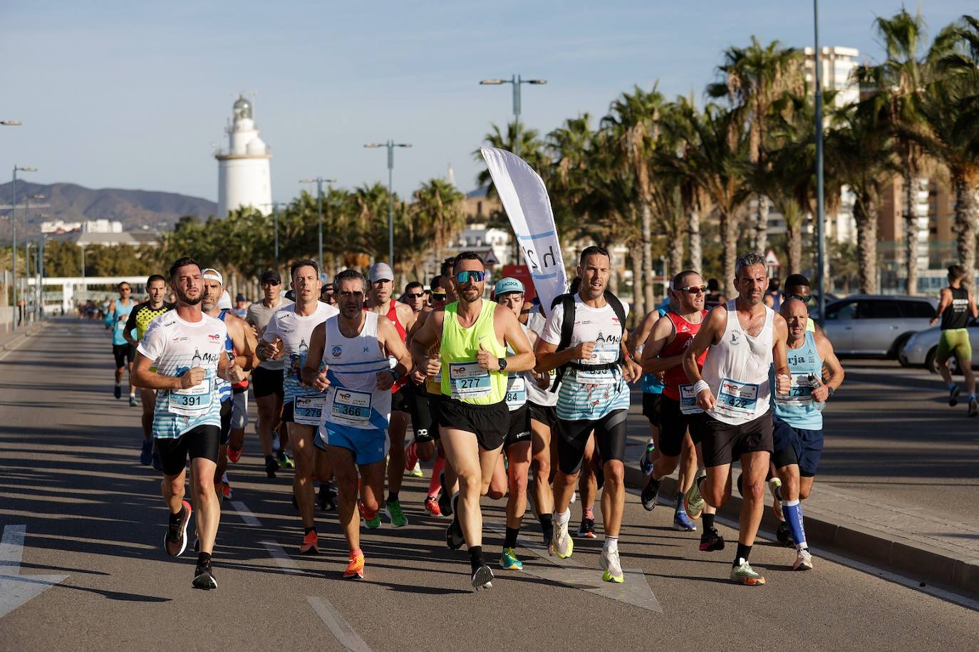 Toroitich pulveriza el récord de la Media Maratón de Málaga, con un registro de 59:13, más de un minuto menos que la plusmarca alcanzada en 2022.