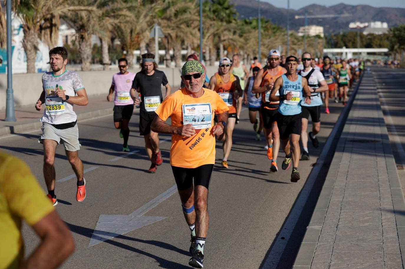 Toroitich pulveriza el récord de la Media Maratón de Málaga, con un registro de 59:13, más de un minuto menos que la plusmarca alcanzada en 2022.