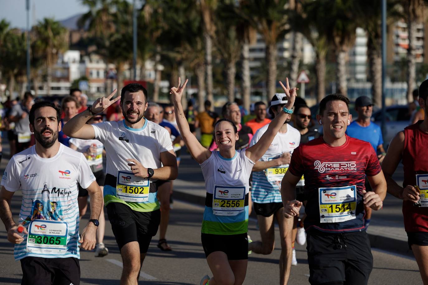 Toroitich pulveriza el récord de la Media Maratón de Málaga, con un registro de 59:13, más de un minuto menos que la plusmarca alcanzada en 2022.