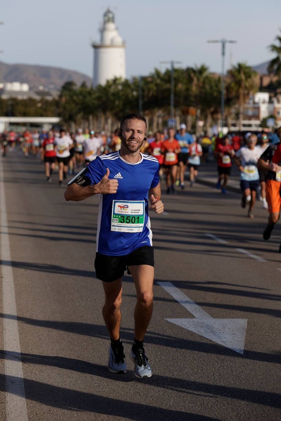 Toroitich pulveriza el récord de la Media Maratón de Málaga, con un registro de 59:13, más de un minuto menos que la plusmarca alcanzada en 2022.