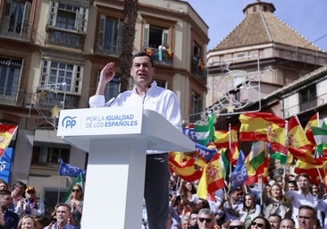 Juanma Moreno considera la amnistía una «traición» a Andalucía y a la Constitución