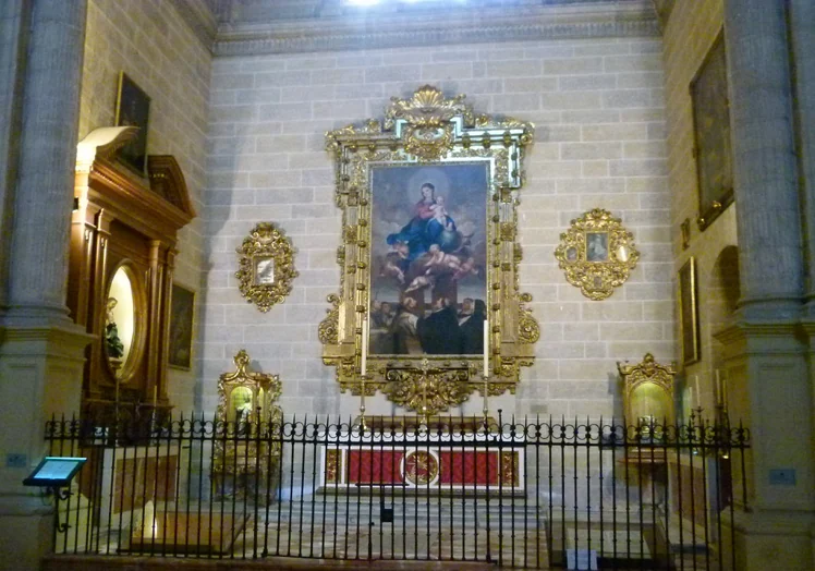 La Virgen del Rosario es de Alonso Cano.